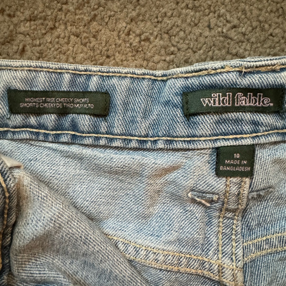 Wild Fable High-Rise Rolled Cuff Shorts